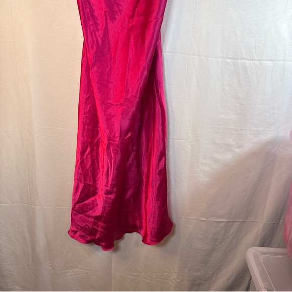 bebe Pink Midi Dress Size XS Preowned - Picture 3 of 10